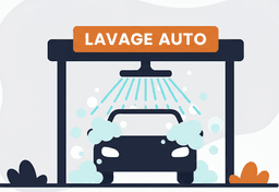 Icône lavage voiture